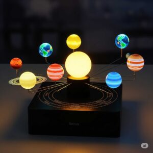 Light-Up Solar System Model