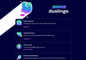 Reasons to Upgrade to Super Duolingo