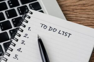 Stay Organized with a To-Do List