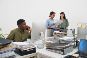Cluttered Reception Areas